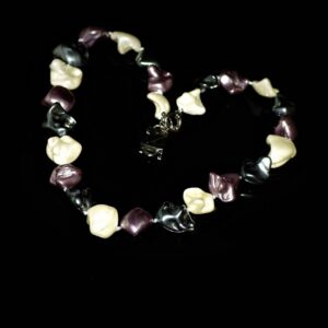 Baroque pearl chunky necklace