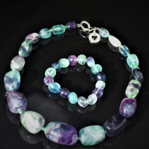 Chunky fluorite set