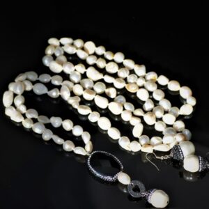 Cream classic zadara pearl set