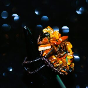 Cluster Tiger-Eye Ring