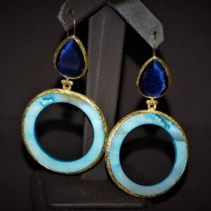 Wilma Earring ( Blue/Blue)