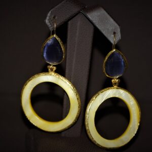 Wilma Earring ( Lavender/Yellow )