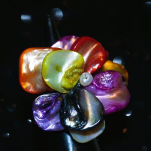 Baroque Pearl Ring (Multicolour)