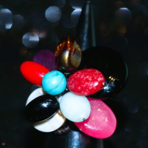 Botanical Gemstone Ring