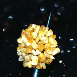 Cluster Citrine Ring