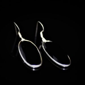 Black-Onyx drop earrings