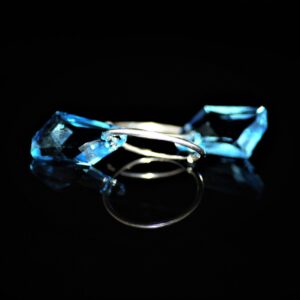 Swarovski hoop earrings