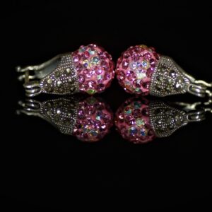 Vintage crystal earrings