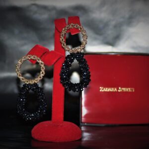 Cartiar Boma Earrings (Black)