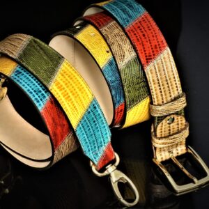 Gold bright hued patchwork set