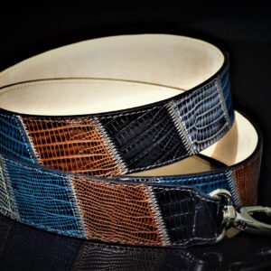 Gold warm hued patchwork strap