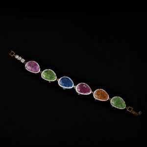 Rutilated crystal bracelet