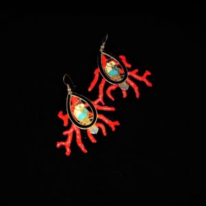 Parrot earrings
