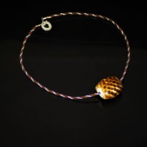 Resin chord necklace