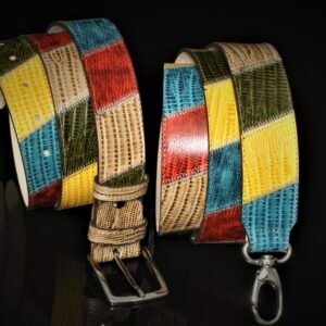 Silver bright hued patchwork set