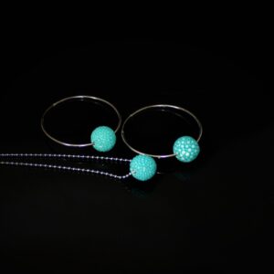 Stingray ball set in blue