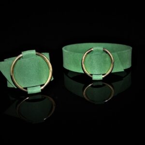 Sara choker set in green