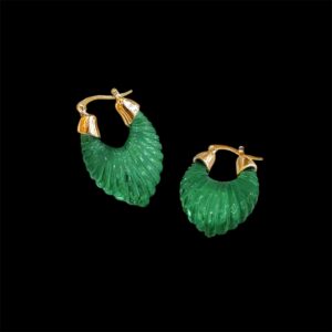 Eve Lucite Earring (Green)