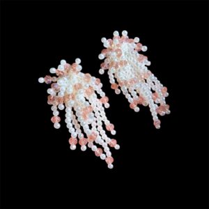 Pearl Earrings (Isabella Peach)