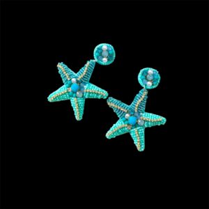 Starfish Earrings (Turquoise)